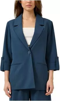 s.Oliver Blazer mit Turn-ups blau 2175406.5820.