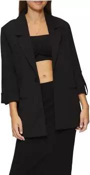 s.Oliver Blazer mit 3/4-Ärmeln schwarz 2150123.9999.