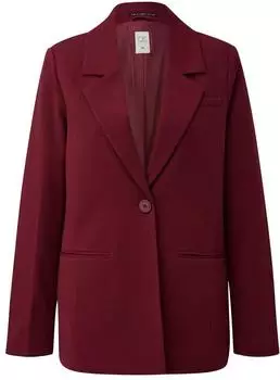 s.Oliver Blazer mit Reverskragen aus Interlockjersey rot 2170524.3900.