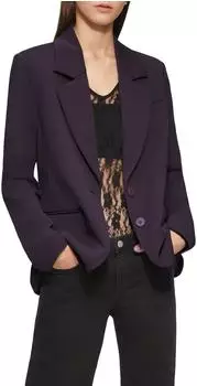 s.Oliver Blazer mit Reverskragen und Pattentaschen lila 2158283.4988.