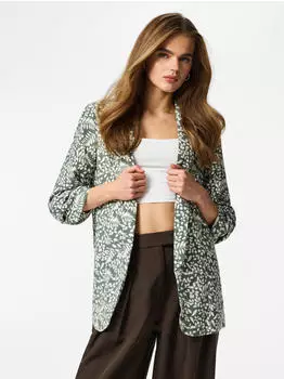 Pieces Pcboss 3/4 Blazer Noos (17126850) laurel wreath/birch leaves