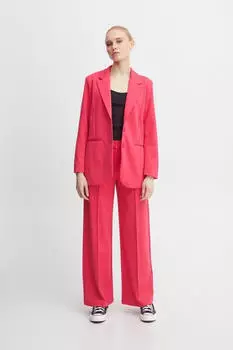 ICHI Jerseyblazer Kate (20118123) raspberry wine – ICHI Jerseyblazer Kate (20118123) raspberry wine vereint Business-Seriosität mit lässiger Tragbarkeit