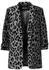 Pieces Pcboss 3/4 Blazer Noos (17126850) grau aop:leo
