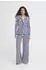 ICHI Jerseyblazer Kate Dark Navy Stripe