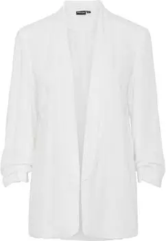 Pieces Pcboss 3/4 Blazer Noos (17154738) bright white