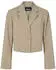 Pieces Pcboss 3/4 Blazer Noos (17162393) greige