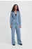 ICHI Jerseyblazer Kate (20122944) kate denim light blue