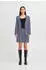 ICHI Jerseyblazer Kate - medieval blue check
