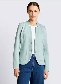 Tom Tailor Blazer mit Ottoman Struktur (1038703) blue haze
