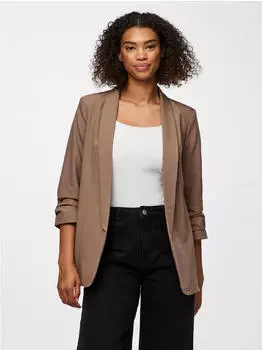 Pieces Pcboss 3/4 Blazer Noos (17090996) fossil