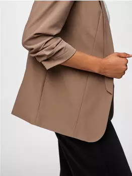 Pieces Pcboss 3/4 Blazer Noos (17090996) fossil – Fünf Passform-Optionen für individuelle Figurbetonung