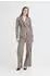 ICHI Jerseyblazer Kate (20127110) chicory coffee stripe