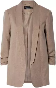 Pieces Pcboss 3/4 Blazer Noos (17151036) fossil/gold lurex