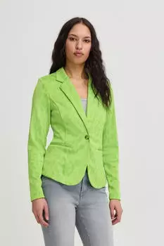 ICHI Jerseyblazer Kate (20120652) greenery leo jacquard