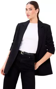 Lipsy Ärmelloser Blazer Regular schwarz