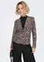Only ONLELISIA LIFE L/S AOP BLAZER TLR Kurzblazer Regular Fit (ONL9x06001000004) creme/nude/schwarz