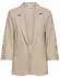Only ONLGOA 3/4 Unlined Linen Blazer (15363727) oxford tan