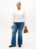 Tommy Hilfiger CRV Linen Mix Slim Blazer (THC1047001000003) th optic weiß