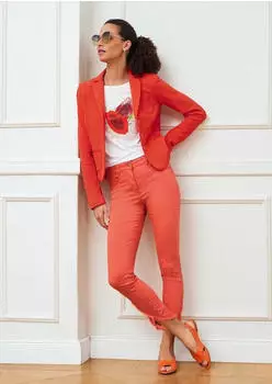 Madeleine Jersey-Blazer mit femininer Passform (72521948) papaya