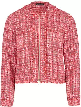 Betty Barclay Blazer-Jacke mit Fransen (53688253) rot/pink