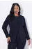 Ulla Popken Jersey Blazer mit Rollkanten und Reverskragen (841163) dunkles marine