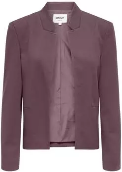 Only ONLEMILLIA LIFE L/S OPEN BLAZER CC TLR Kurzblazer mit Stehkragen (15364096) rose brown