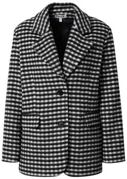 EDITED Shannen Blazer Regular Fit schwarz/weiß