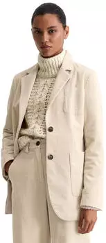 Marc O'Polo Blazer mit Hahnentrittmuster (20106319) light oat