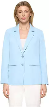 Betty Barclay Long Blazer mit Reverskragen powder blau