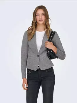 Only Onladdy-Linea L/s Short Blazer (15218416) light grau melange