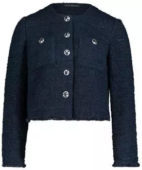 Betty Barclay Blazer-Jacke mit Fransen (4739/1135) dunkelblau