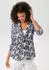 Aniston Blazer in Jacquard-Qualität (29255268) marine/weiß