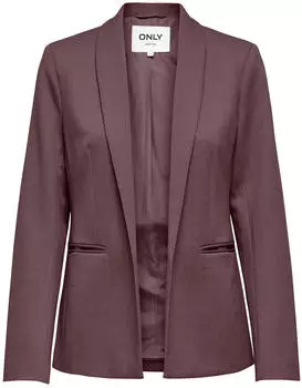 Only Onladdy-Linea L/s Short Blazer (12689920) rose braun/burgunder