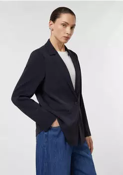 Comma Flie&szlig;ender Oversize-Blazer blau (2176823.5976)