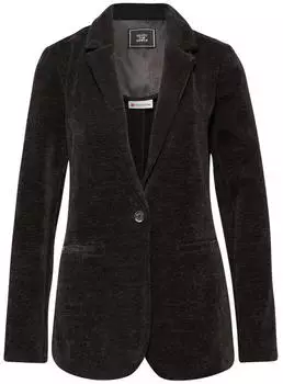 Street One Frauen Chenille Cord-Blazer in Braun Gr: (A21282917103)