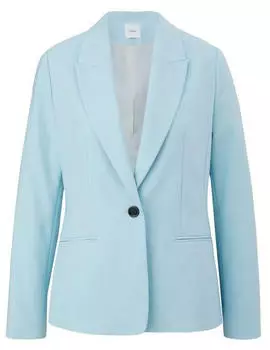s.Oliver Cotton Mix Blazer Loose Fit (10.2.20.15.152.2132692) blau