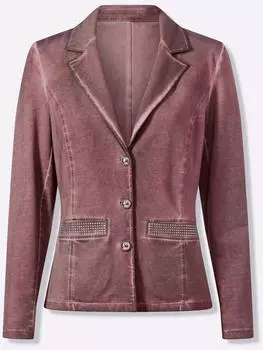 Heine Sweatblazer bordeaux