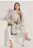 Madeleine Blazer Jersey-Blazer mit femininem Schnitt cappuccino/wollweiß