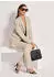 Madeleine Floraler Jersey-Blazer in langer Form (14869818) kiesel