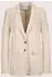 Madeleine Floraler Jersey-Blazer in langer Form (14869818) kiesel