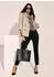 Madeleine Blazer Jersey-Blazer mit femininem Schnitt (92221417) kiesel