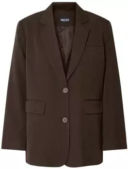 Pieces PCKAMIL Loose Blazer (17157464) dunkelbraun