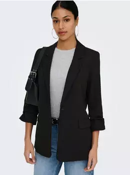Jacqueline de Yong Jdyeliza 3/4 Blazer TLR mit Stretch (15372714) schwarz