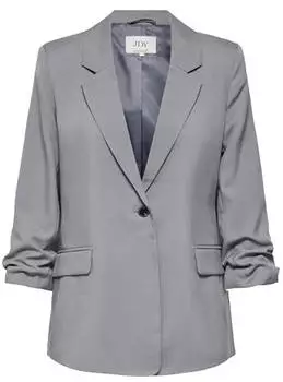 Jacqueline de Yong Jdyeliza 3/4 Blazer TLR mit Stretch (15372714) ultimate grey