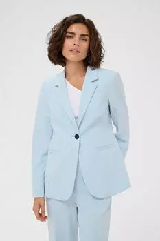 Kaffe KASakura Blazer Tight Fit hellblau
