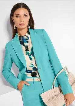 Madeleine Jersey-Blazer mit femininem Schnitt (59594713) aqua