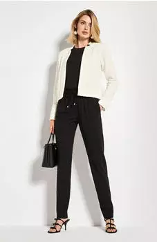 Madeleine Kurzblazer mit Stehkragen (39909558) wollwei&szlig;