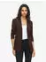 Vila Viher New 3/4 Blazer/su-noos (14039434) coffee bean