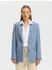 Selected SLFELLIE Cropped Blazer, Normale Passform (16094203) dusty blue/melange