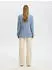 Selected SLFELLIE Cropped Blazer, Normale Passform (16094203) dusty blue/melange
